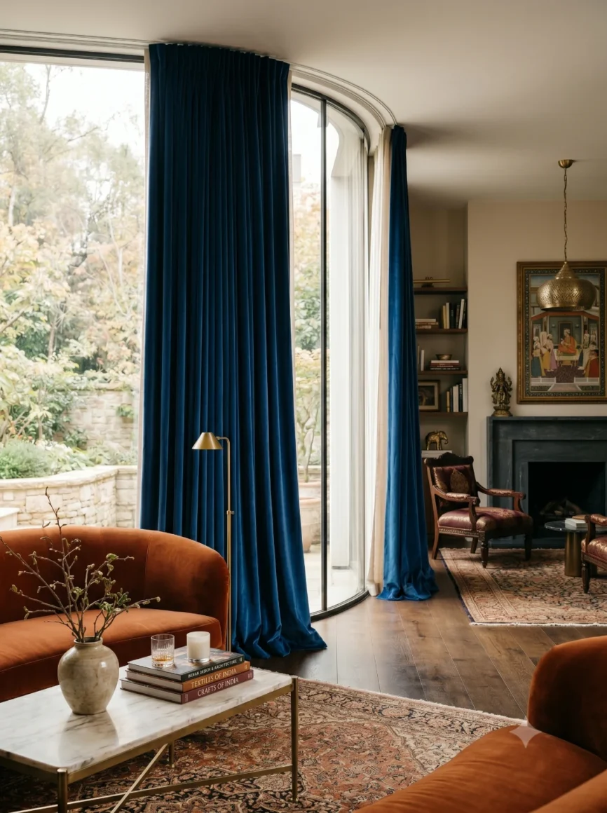 Designer Curtains & Blinds